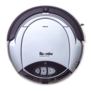 The Roomba robot will sweep and vacuum just about any home floor surface