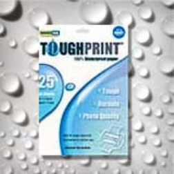 ToughPrint has launched a line of waterproof inkjet and laserjet printing paper