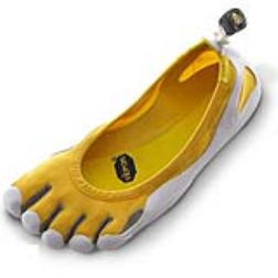 These shoes have a barefoot design, giving the wearer a feel of walking barefoor