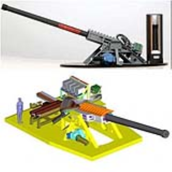 railgun that uses electromagnetism instead of gunpowder