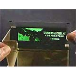 Thse organic light emitting devices are built on flexible substrates such as plastic or metallic foil