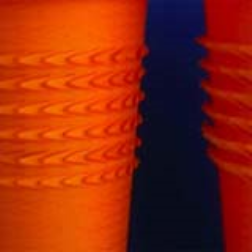 Dynamic texture material responds to certain parameters to prevent the user from handling an extremely hot cup of coffee