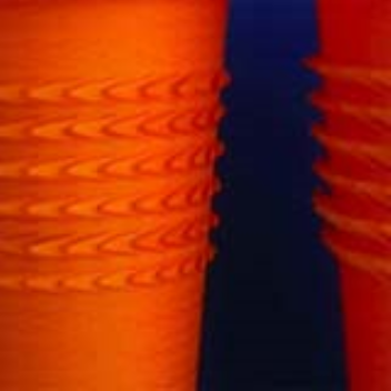 Dynamic texture material responds to certain parameters to prevent the user from handling an extremely hot cup of coffee