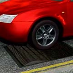radar activated speed bumps
