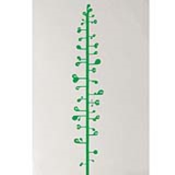 A plant shaped growth chart brings a more natural appearance to your home