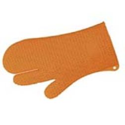 extra finger on an oven glove provides better grip