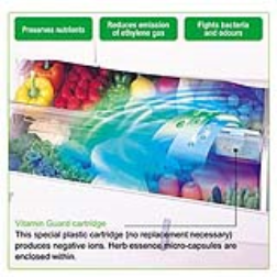 LED light in a fridge will increase photosynthesis and increase vitamins