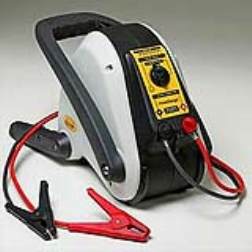 The step action in a foot pump can be used to generate electricity
