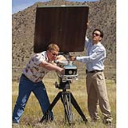The Active Denial System uses uses microwaves to achieve a pain threshold in humans by heating a persons skin