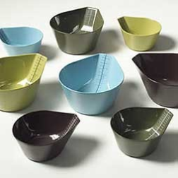These mixing bowls allow you to mix and measure in the same bowl, removing the hassle of a seperate bowl for measuring
