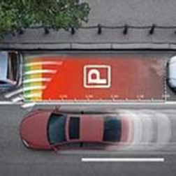 A system in your car measures the size of the available parking space