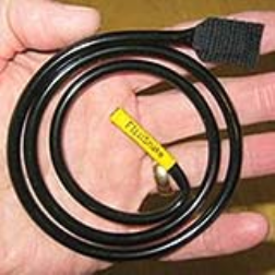 The flexisnake is a long piece of wire with a piece of Velcro at the end. This will help pull hair out of the sink drain