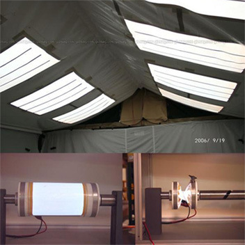 SuperFlex is a lightweight, crushable, durable electroluminescent lighting technology that can be twisted, torn or scrunched up