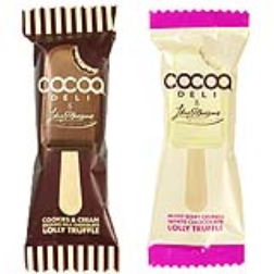 Chocolate "ice creams" that do not melt