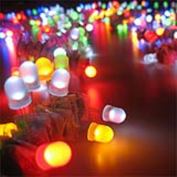 Add colour to any ferromagnetic surface in your neighborhood with simple LED throwies