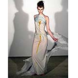 Maize can be used to make a wedding dress that will biodegrade in a few years