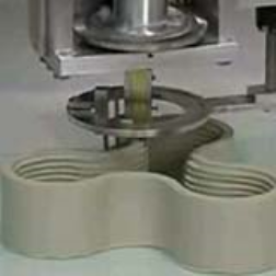 This robot is able to build a house from concrete and gypsum in 24 hours