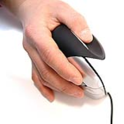 Changing the orientation of a mouse to vertical will make it more ergonomical
