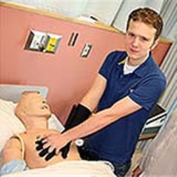The CPR glove can assist anyone when doing CPR