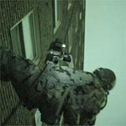 The Atlas Rope Ascender enables "reverse rappelling" up buildings and other vertical surfaces