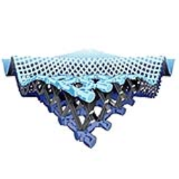 This comfortable textile is also extremely shock resistant