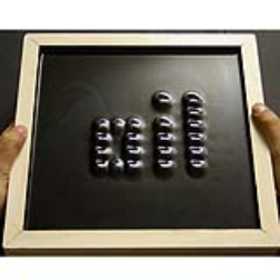 Snoil is an oil based liquid which reacts to magnetism
