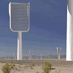 Artificial trees are being developed to remove carbon dioxide directly from the air