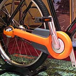 When you go faster, the bike upshifts smoothly to the next two gears, when you slow down the bike automatically downshifts