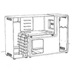 The mobile, stackable sleeping units are designed to provide people with a minimal, yet comfortable place to stay overnight