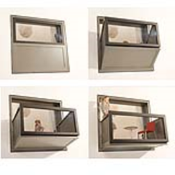 The Bloomframe is a window frame that can be transformed into a balcony