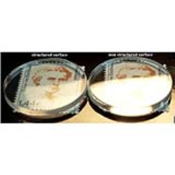 Nano-structuring of polymer surfaces can help minimize the reflections
