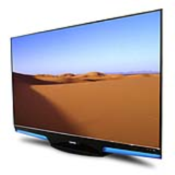 An optoelectronic chip and a laser projection device make for cheaper TV's