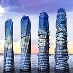 Dynamic architecture allows skyscrapers to rotate around their axis