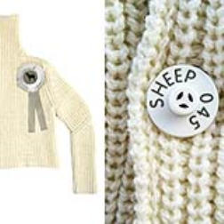 Knitwear which can be traced to the individual sheep