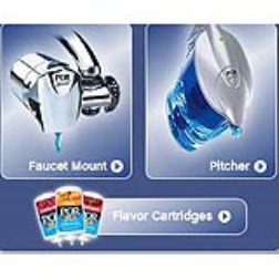 Flavoured cartridges for water filter system
