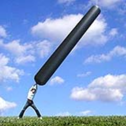 A giant craft that inflates and flies using solar power alone