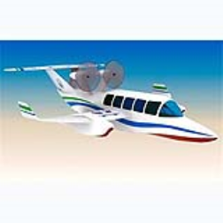 A Wing-In-Ground aircraft which can fly long distances just a few feet above the sea surface