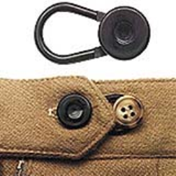 Let your pants out with these Waistband Buttons