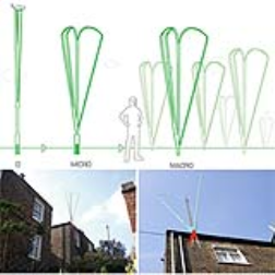 A windmill design for urban environments which is easy to setup and take down when the weather gets nasty