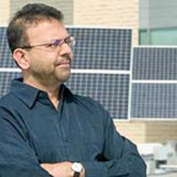 A polymer-based paint that can be applied to plastic sheeting to make a solar cell