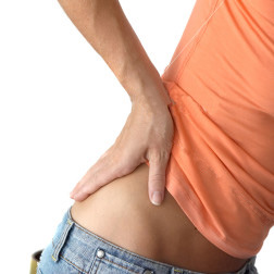 An injected microgel which swells can provide relief for back pain
