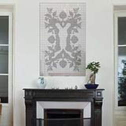 An air ionizer that uses dust as pixels and that displays patterns