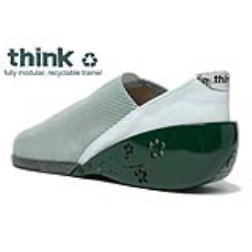 A shoe prototype which will allow consumers to recycle the shoe