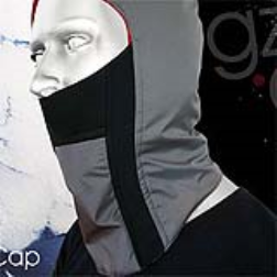 A balaclava which consists of memory membrane fabric