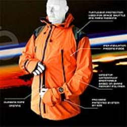 A mountain jacket with interchangeable inner layers