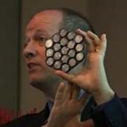 Compound camera lens with 19 smaller lenses