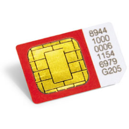 SIM card has asymmetrical edge