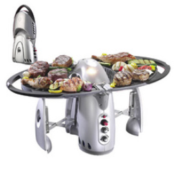 A compact and portable gas grill