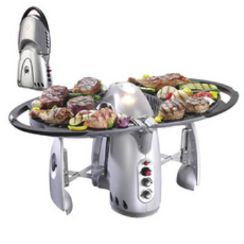 A compact and portable gas grill
