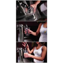 beer tap that pours beer four times faster